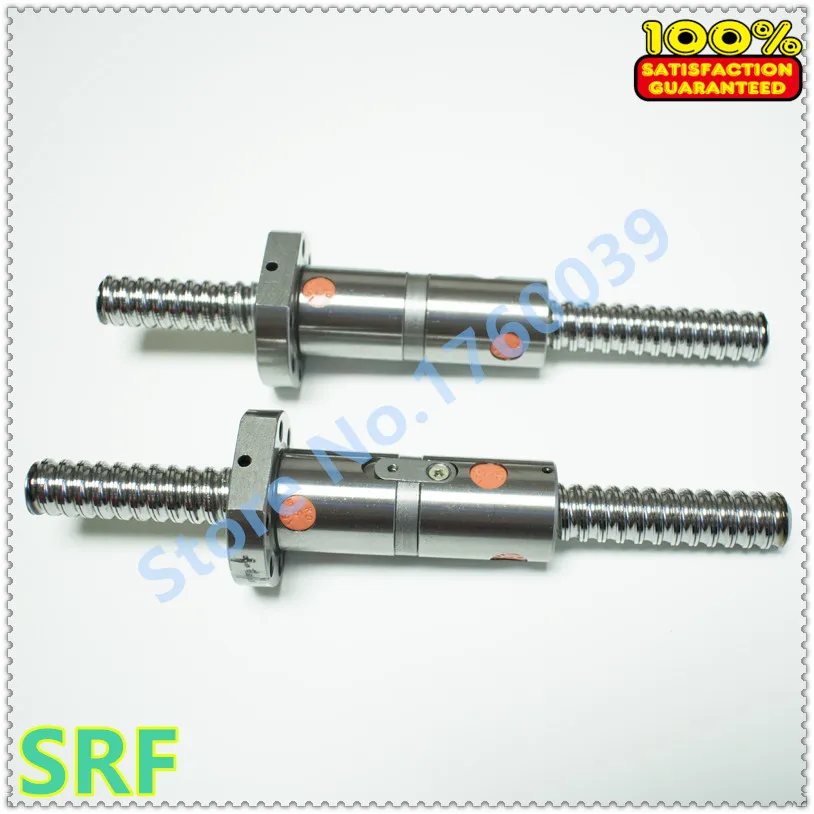 1pcs 20mm Rolled Ballscrew RM2005 Length 590mm with DFU2005 Ball screw