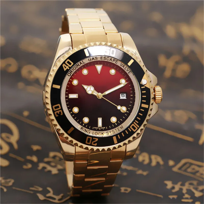 

relogio masculino mens watches top brand luxury Designer watch men automatic day date gold wristwatch bracelet New quartz clock