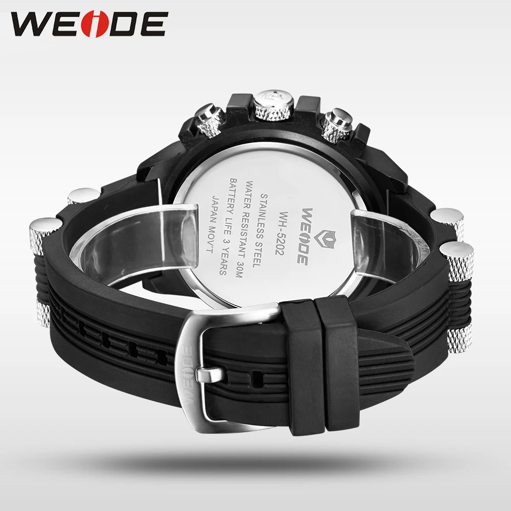 WEIDE 2019 мужские спортивные цифровой светодиод дисплей датчик движения