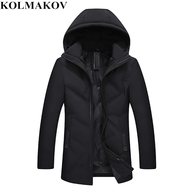 KOLMAKOV جديد الشتاء أسفل معاطف الرجال مقنعين رجل ستر يتأهل سميكة بطة أسفل السترات أوم نوعية جيدة معاطف زائد حجم M-4XL KOLMAKOV جديد الشتاء أسفل معاطف الرجال مقنعين رجل ستر يتأهل سميكة بطة أسفل السترات أوم نوعية جيدة معاطف زائد حجم M-4XL