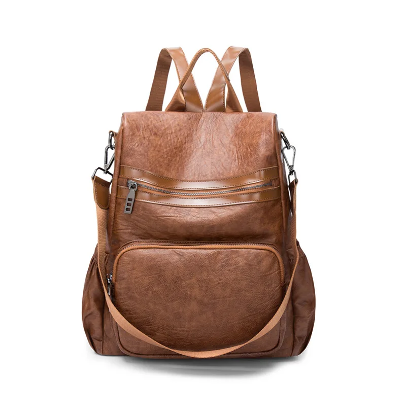 

fashion Mochila women backpack leather backpacks school bags female travel bag high quality casual bag fashion backpack new C372