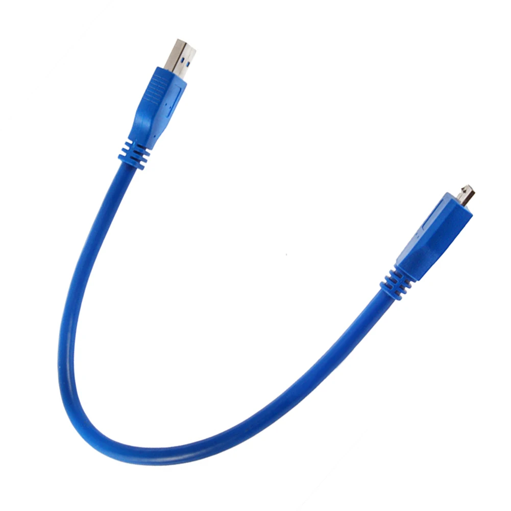 Новый 30 см/11.8in USB 3 0 Мужской к Micro B конвертер кабель для передачи данных samsung