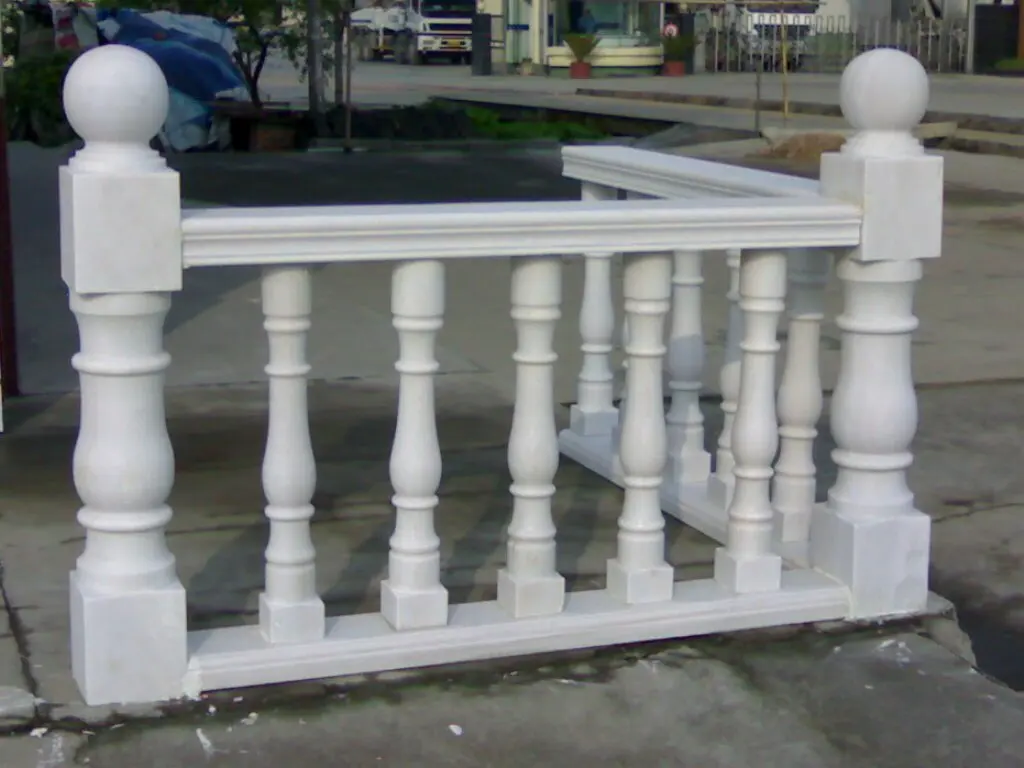 Marble railings,pillar,handrails,porch railing,stair ...