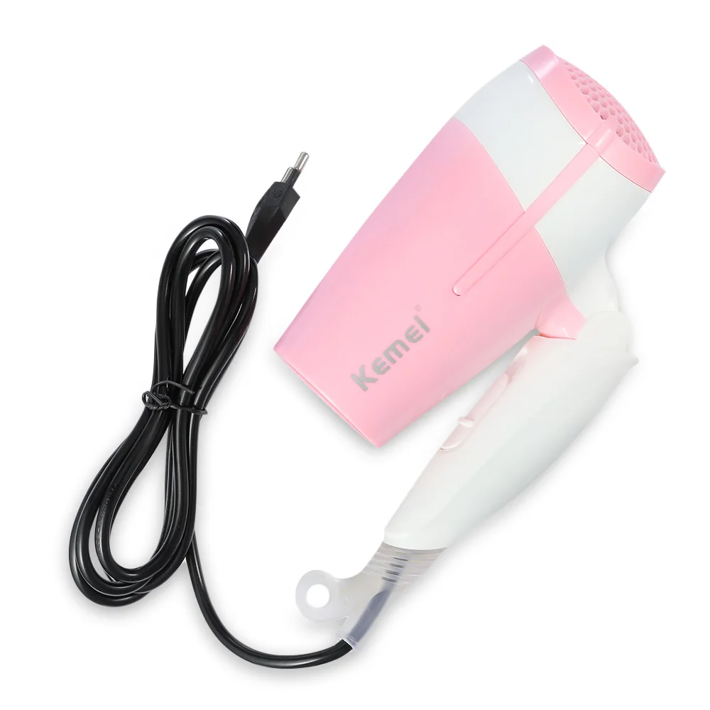 Kemei KM 3088 электрические ионы Складной Компактный Дорожный фен для волос|blow dryer|hair