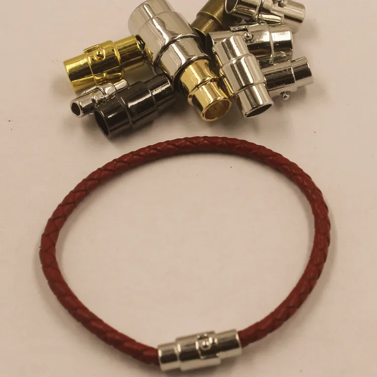 10pcs-lot-Gold-Strong-Round-Magnetic-Clasps-Fit-3-4-5-6-8mm-Leather-Cord-Bracelets (3)