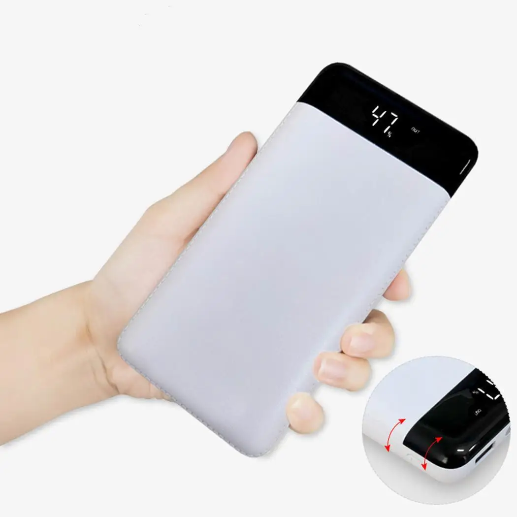 

20000mAh Battery Charger 10000mAh Power Bank Dual USB Durable High Capacity External Battery Bank with LED Flashlight