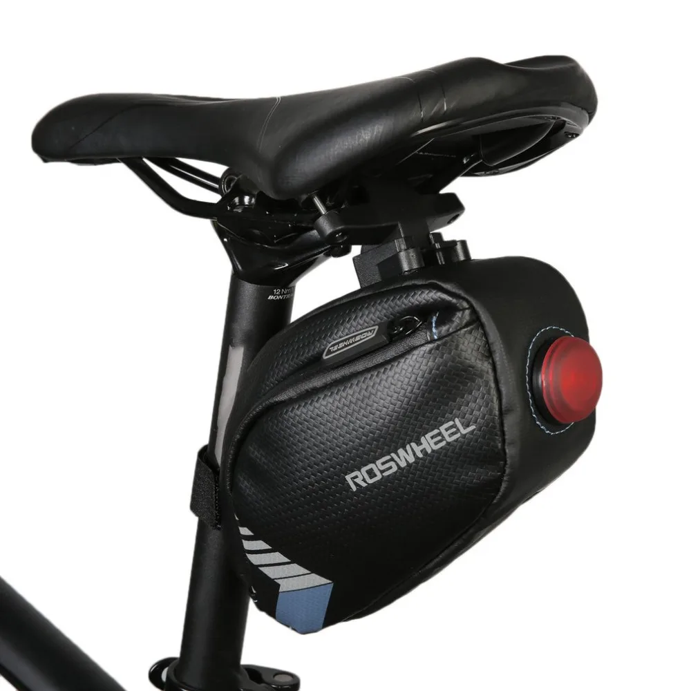 Roswheel Bicycle Saddle Bag Waterproof Cycling Rear Seat Tail Bag Under
