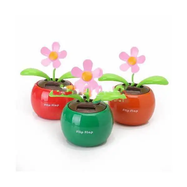 Tradezoo Flip Swing Flap Solar Powered Flower Car Toy Gift | Игрушки и хобби
