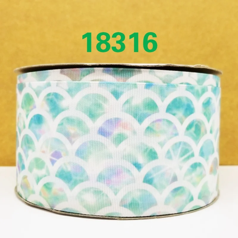 18316 50 ярдов мультфильм напечатанный grosgrain ленты 18316 - Цвет: 18316
