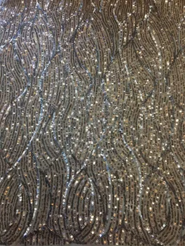 

top quality David-4.904 french lace fabric african lace fabric with embroidery mesh tulle fabric
