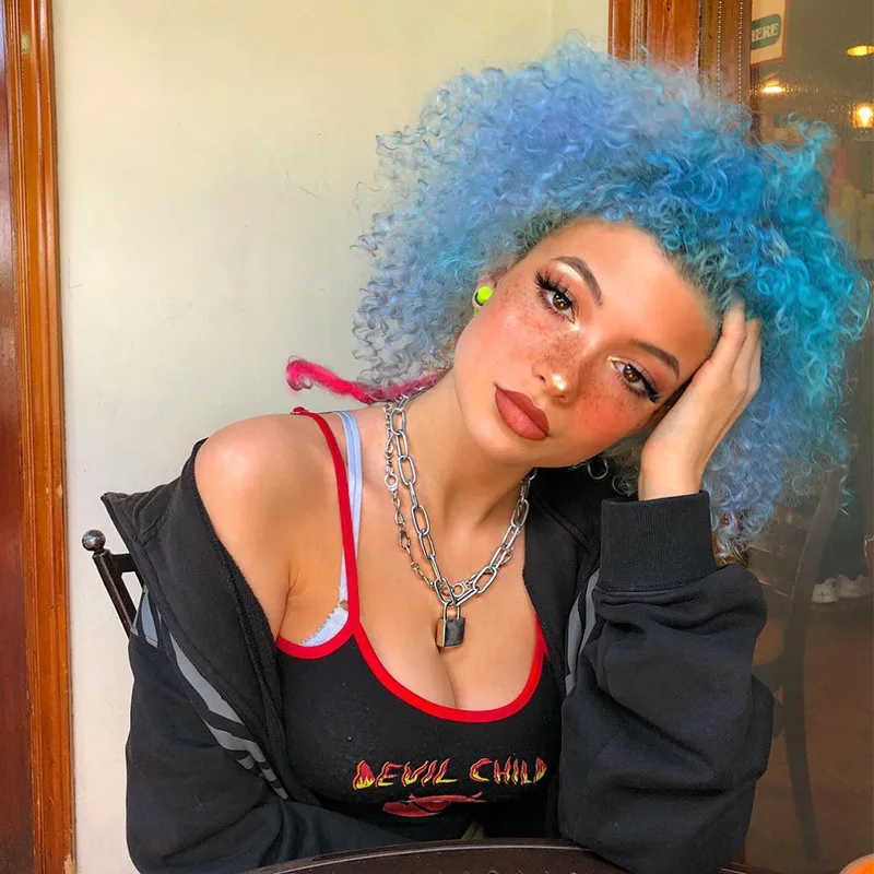 LVINMW Sexy Demon Print Spaghetti straps Patchwork Crop top 2019 Summer Women Backless Slim Camisole Top Female Streetwear Tops