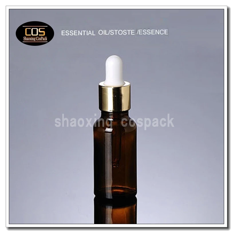 DBX20 20ml dark glass bottles for essential oils, 20ml amber cosmetic
