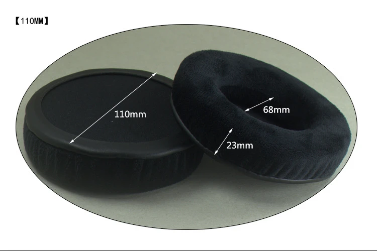 So Soft Velvet Foam Ear Pads Cushions 60 65 70 75 80 85 90 95 100 105 110 115 120MM For SONY For Audio-Technica for Sennheiser (16)