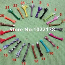 10 м/лот VDE сертифицированный 2 ядра круглый текстильный Электрический провод Цвет плетеный провод тканевый кабель Винтаж шнур питания лампы