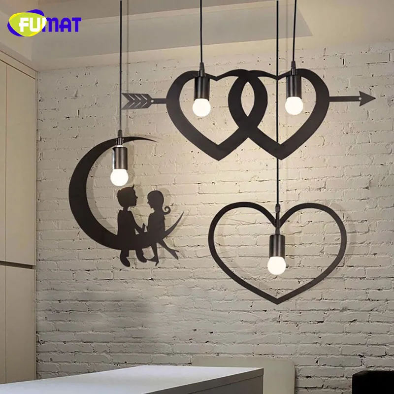

FUMAT Industrial Vintage Pendant Lights Loft Lamp Nordic Hanglamp Restaurant Kitchen Light Suspension Luminaire Home Lighting