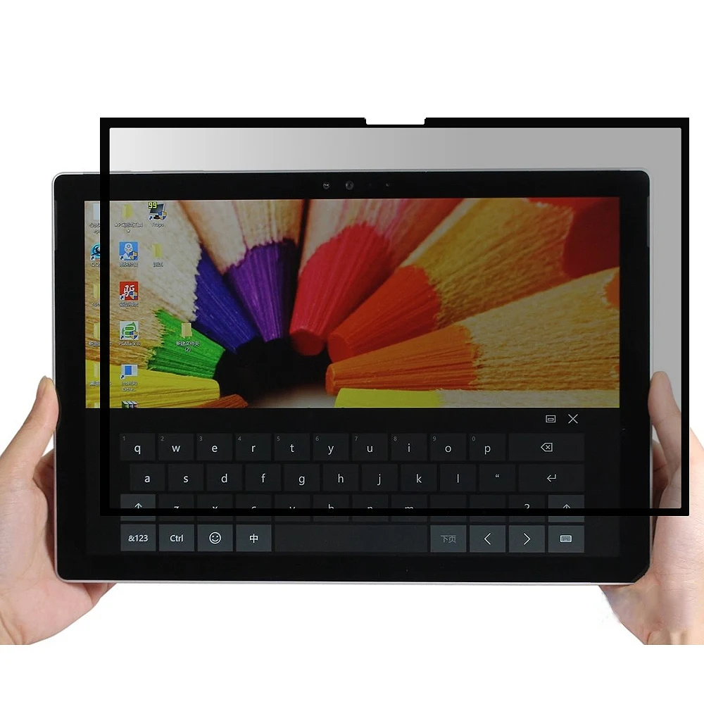 Универсальный Легкий вкл/выкл съемный сенсорный экран s фильтр экрана конфиденциальности с моющейся функцией для ПК, ноутбука ПК, ноутбука с антибликовым покрытием