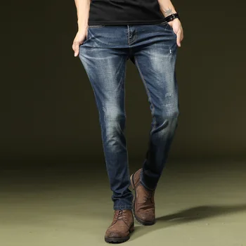 

Cheap wholesale 2019 new autumn winter Hot selling men's fashion casual Denim Pants MP295