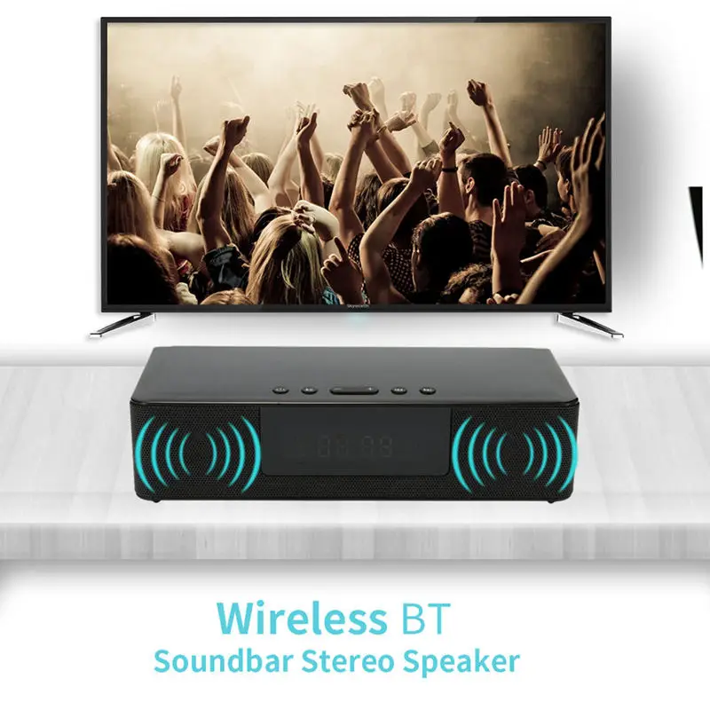 Bs-39A Wireless Bluetooth Soundbar Tv Home Theater Speaker Stereo Surround Sound With Remote Control Speaker