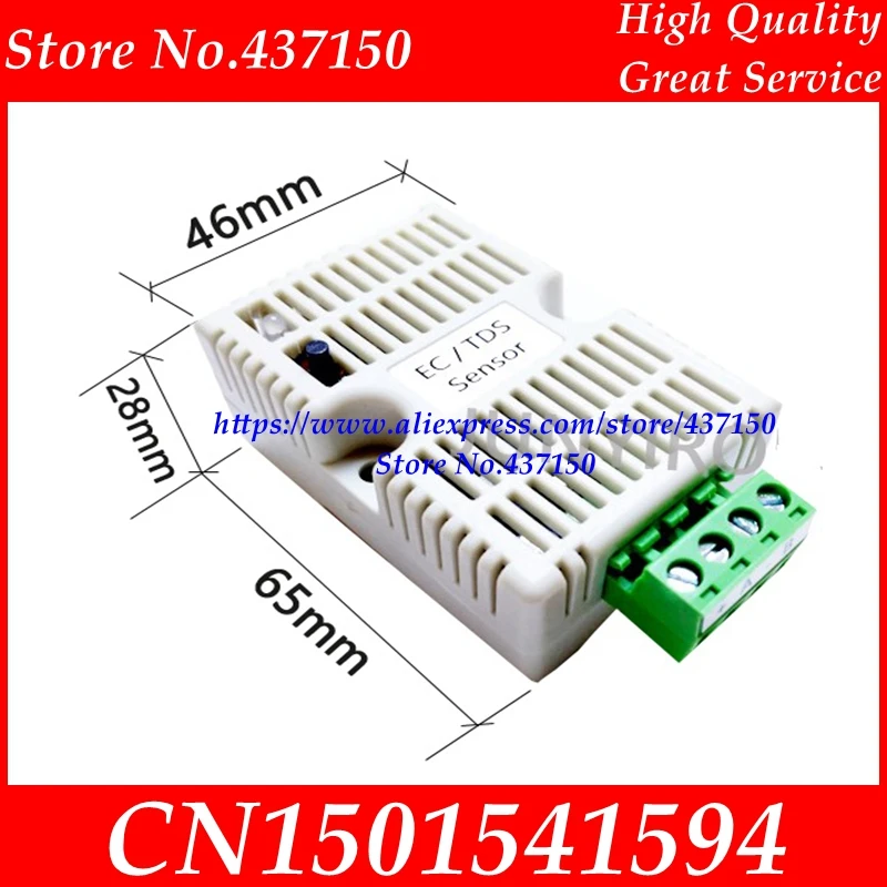 Передатчик EC датчик TDS, проводимость модуля датчика 4-20ma 0-5V 0-10V RS485 выход аналогового выходного напряжения