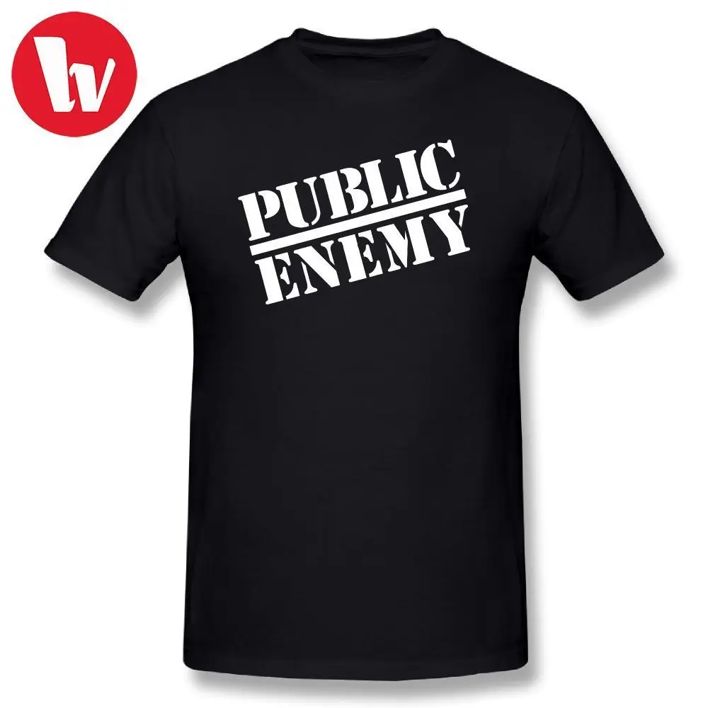 Public Enemy Music Tee Shirt Summer Short Sleeve Print T Shirts Cotton ...