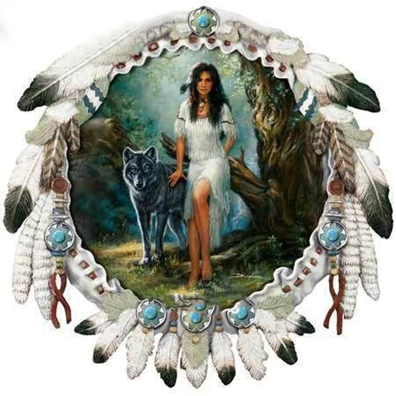 

GLymg 5d Diamond Painting Diy Diamond Embroidery Rhinestones Beauty And Beast Diamond Art Wall Arts Decor