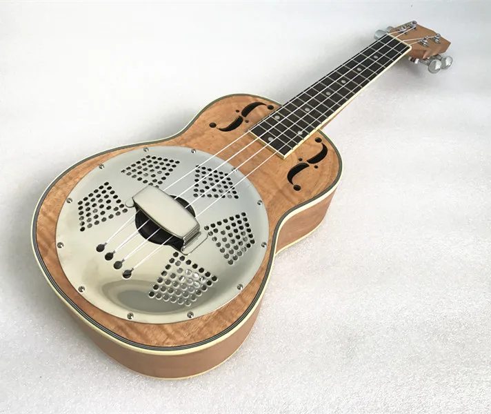 Aiersi бренд Профессиональный 24 26 дюймов концертный клен пламя деревянный резонатор укулеле