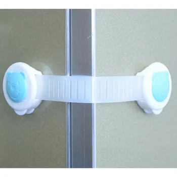 

Practical New 1Pc Cabinet Door Drawers Refrigerator Toilet Safety Plastic Lock For Child Baby Safety Best Deal Security Locks