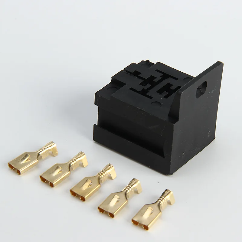 

auto relay socket with 5pcs Terminal