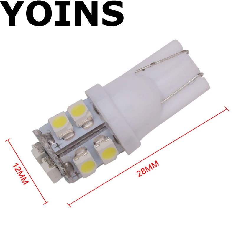 10 шт. высокое качество T10 W5W 10LED 1210 автомобильные клиновидные светодиодные фонари