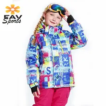 Профессии, детский лыжный костюм, для спорта на открытом воздухе ветрозащитные Термальность пальто для девочек кемпинг, катание на лыжах зимняя куртка для катания на сноуборде костюмы