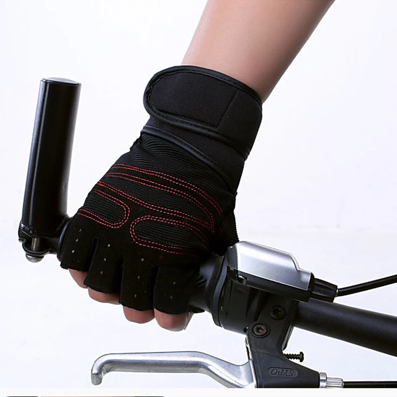 Gym Gloves Heavyweight Sports Exercise Weight Lifting Gloves Body Building Training Sport Fitness Handschoenen Gloves M L XL