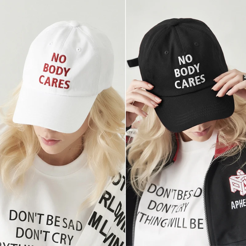 Aelfric Eden No Body Cares Бейсбольные кепки с вышивкой в стиле хип хоп Swag Регулируемая Кепка
