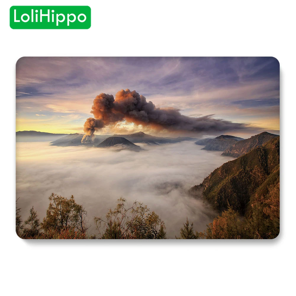 

LoliHippo Nature Series Laptop Protective Case for New Apple Macbook Air Pro 11 12 13 15 Inch Notebook Replace Cover A1425 A1990