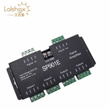 DC5-24V 12V SPI ttl сигнал светодиодный Усилитель SP901E 4ch выход для 2812 2811 2813 6803 APA102 8806 Светодиодные ленты светильник Модуль ленты