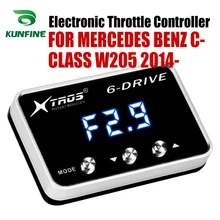 Автомобильный электронный контроллер дроссельной заслонки гоночный ускоритель мощный усилитель для MERCEDES BENZ C-CLASS W205-Тюнинг Запчасти аксессуар