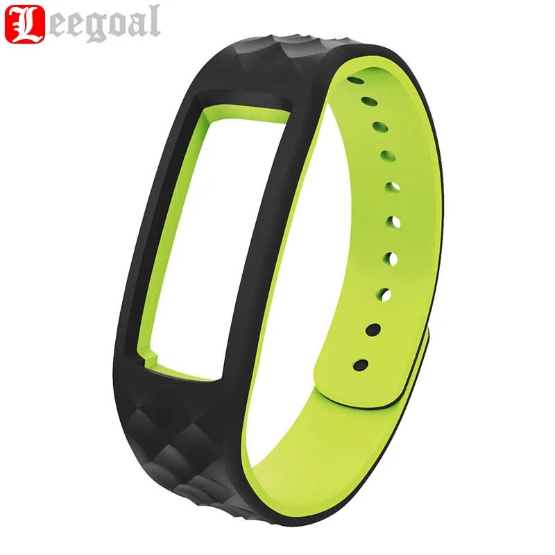 

Leegoal Silicone Watch Band For ID107 Plus Smart Band Replacement Wristband Watchband For ID107 Plus Smart Bracelet Wrist Strap