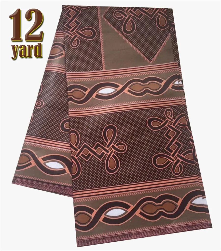 12yard/lot дешевые ткани Китай Анкара Африканский Воск для печати ткань tissu воск