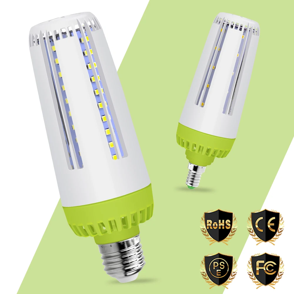

Led Bulb Corn Lamp E27 Cob Led Light Bulb E14 220V Lampada Led Candle 5730 SMD 10W 15W 20W No Flicker Bulbs For Home AC85-265V