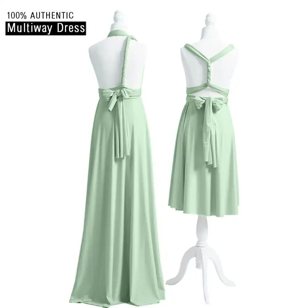 sage infinity dress
