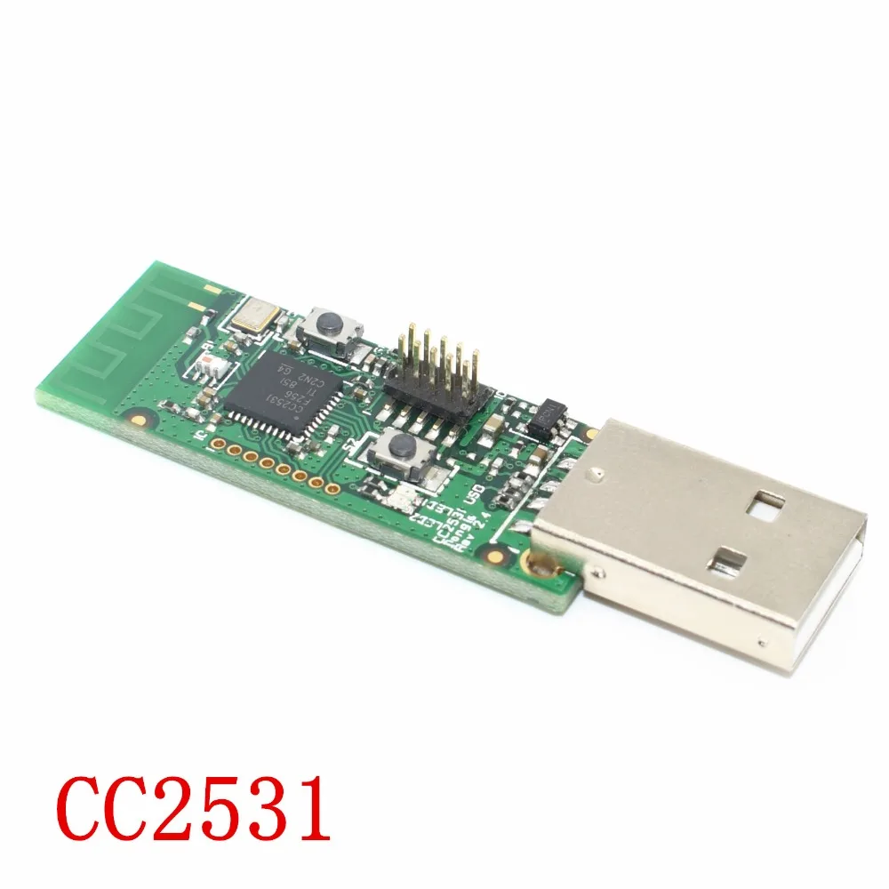 

Wireless Zigbee CC2531 Sniffer Bare Board Packet Protocol Analyzer Module USB Interface Dongle Capture Packet Module