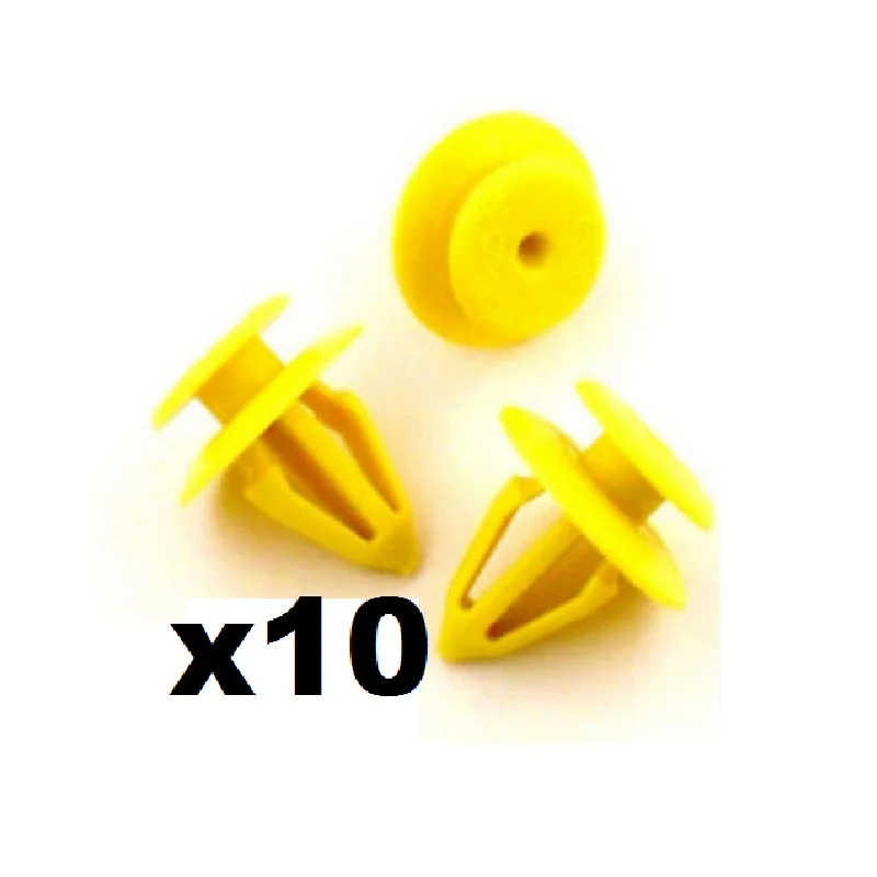 

10x For Ford Interior Door Card & Panel Retainer Trim Clips