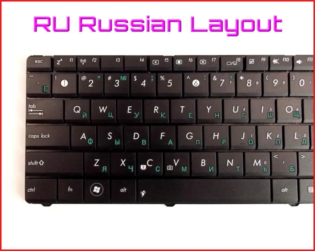 Новая российская клавиатура версия для ASUS K40A K40AC K40AD K40AF K40ID K40IE K40AE K40C P80 P80A ноутбук