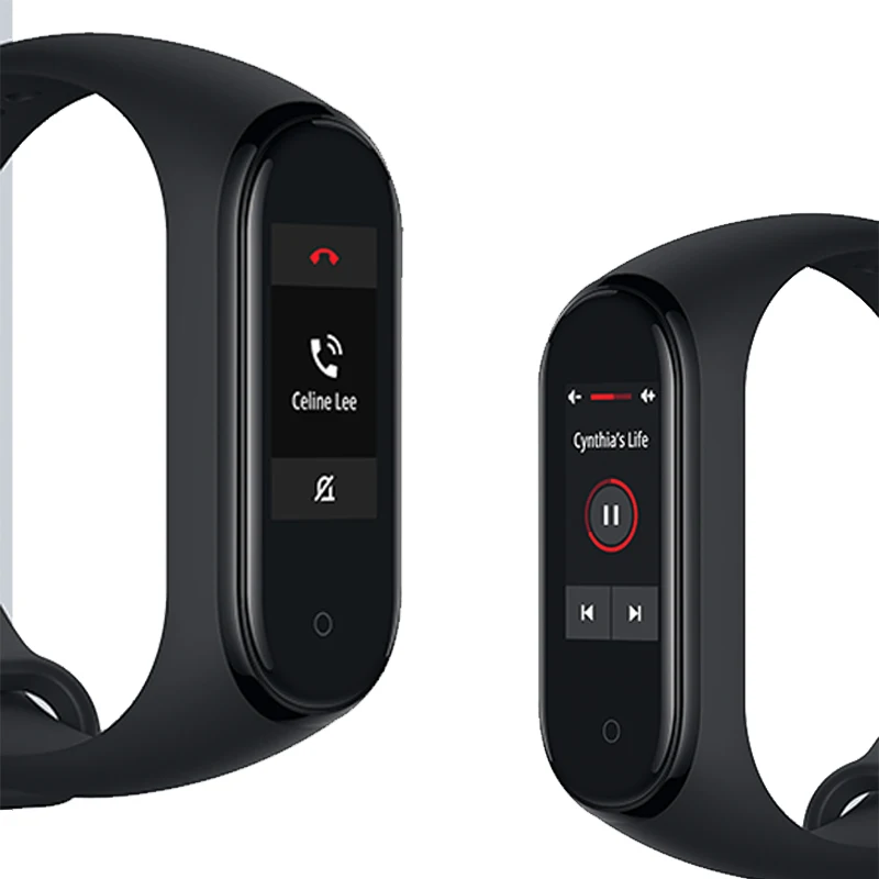 Xiaomi Mi Band 4 фитнес Смарт часы с пульсом 0 95 &quotAMOLED цветной сенсорный экран miband
