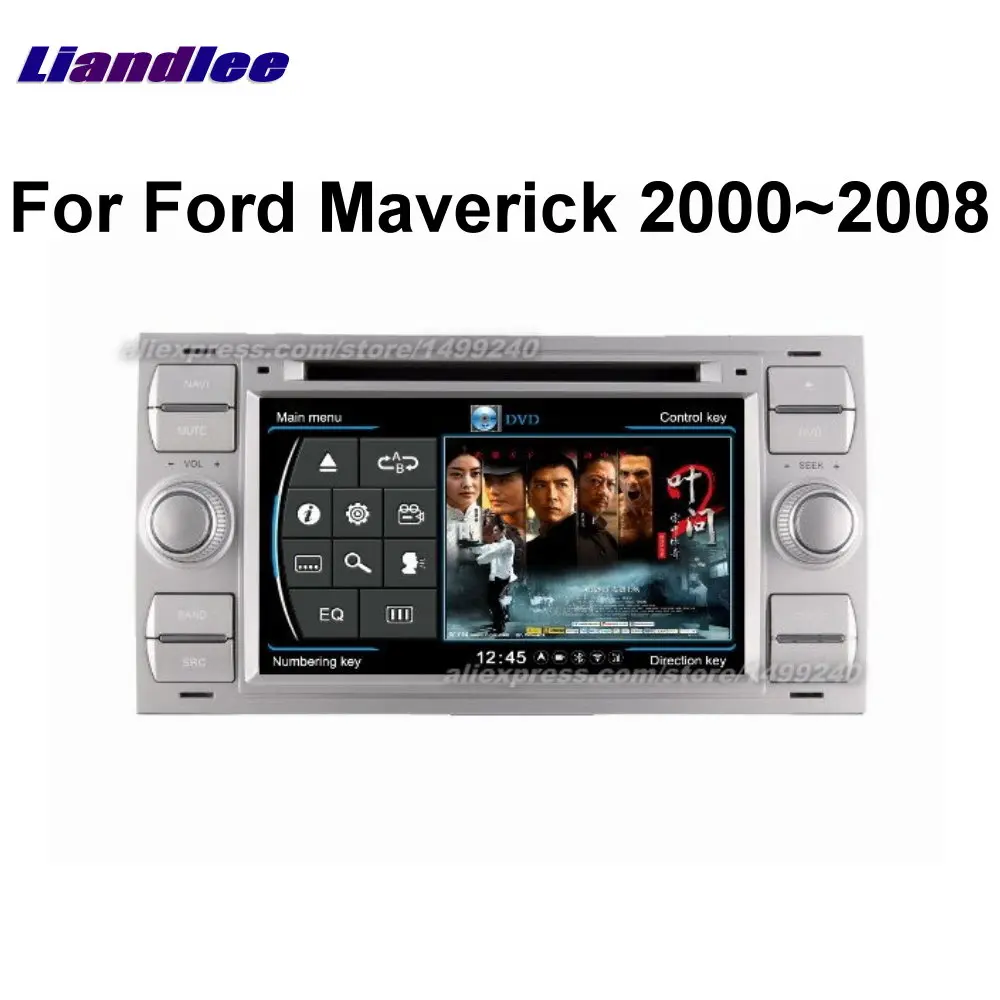 Liandlee 2 din Car Android For Ford Maverick 2000~2008 Radio GPS Maps Map Navigation player HD Screen BT WIFI Media System