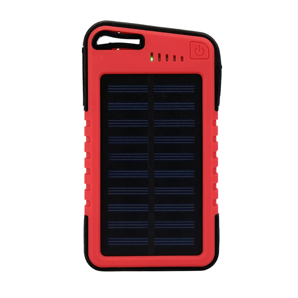 Binmer Hot sale 20000 mah Dual USB Waterproof Solar Mobile