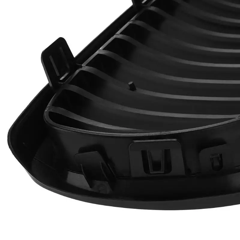 VODOOL 1 пара Передняя почечная решетка для BMW E92 E93 M3 06-10 гоночный автомобиль матовый черный бампер решетка автомобиля аксессуары для укладки
