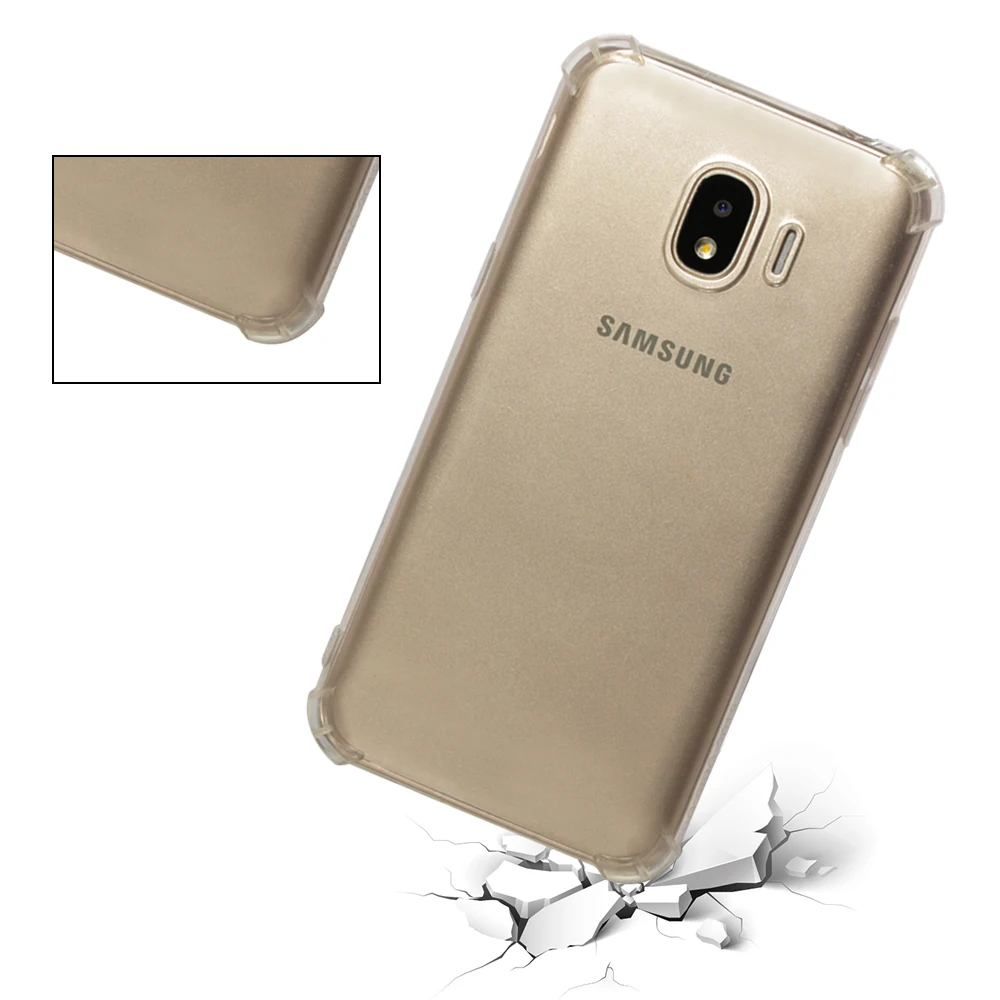 Для Samsung Galaxy J1 (2016) J120 TPU прозрачный Чехол Мягкий силиконовый чехол для J2 Pro (2018) Grand