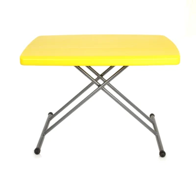 yellow Простой складной обеденный стол бытовые столы пластиковые складные столики - Цвет: yellow