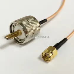 Новый RP-SMA штекер UHF мужской PL259 RG316 15 см 6 "РФ Пигтейл соединительный кабель