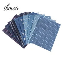 40 см* 50 см мягкая джинсовая ткань мульти-стиль звезда печатная ковбойская одежда стеганая ткань DIY юбка джинсы ручной работы Швейные материалы